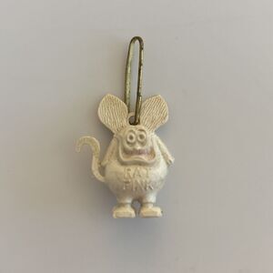 Original Vintage 60s RATFINK Charm White Ed Big Daddy Roth Gumball Monster Toy